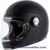 CASCO RETRO TORC T1 NEGRO MATE