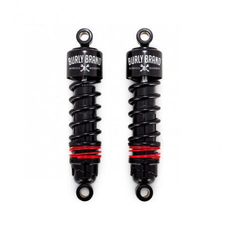 SUSPENSIÓN SLAMMER PLUS NEGRA DE BURLY PARA SPORTSTER DE 2004 A 2020