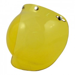 Visera de casco »Bubble« de Bandit Helmets amarilla