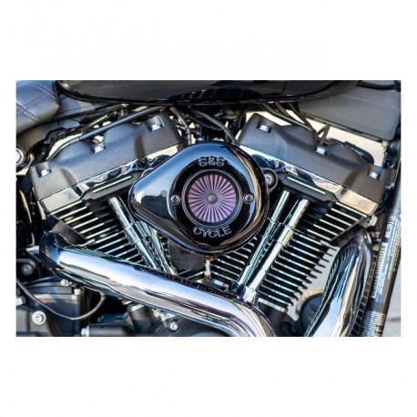 FILTRO DE AIRE " AIR STINGER STEALTH" NEGRO PARA MODELOS HARLEY