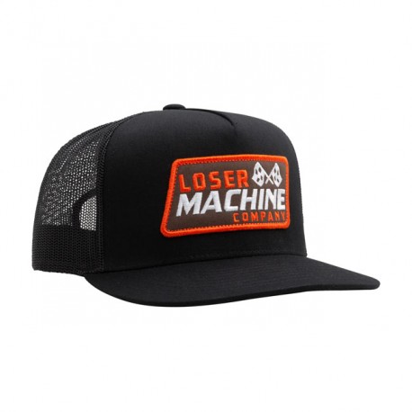 GORRA LOSER MACHINE TRUCKER NEGRA