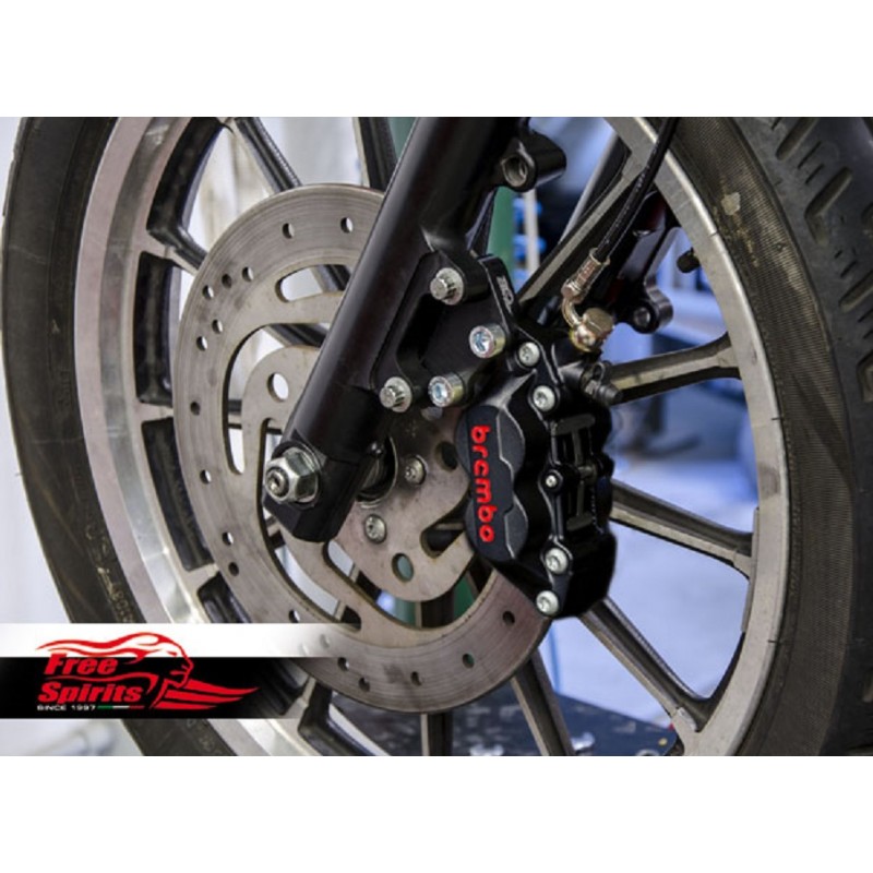 Pinzas de freno negras Brembo para Ducati