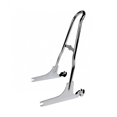 SISSY BAR 21" CROMADO DETACHABLE PARA DYNA FAT BOB Y WIDE GLIDE DE 10-17