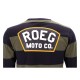 SUDADERA "SHAWN" RAYAS ARMY/NEGRO DE ROEG