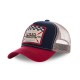 Gorra Von Dutch Square rojo marino