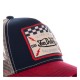 Gorra Von Dutch Square rojo marino