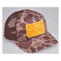 Gorra Biltwell Bark snap back camuflaje marrón