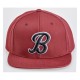 Gorra Biltwell Script B granate