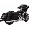 SILENCIOSOS VANCE & HINES ELIMINATOR 400 NEGRO PARA MODELOS DE 1995 A 2016 TOURING