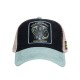 Gorra King Kerosin "Unleash Spirit" negra y azul