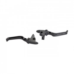 Manetas Method de Arlen Ness en negro para Harley Touring 08-13 y FLHR 14-16 con embrague por cable