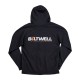 Sudadera con capucha y cremallera Biltwell Bolts negra