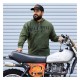 Sudadera con capucha y cremallera Biltwell Stencip verde