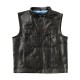 Chaleco de cuero  West Coast Choppers x 13 1/2 Dominator