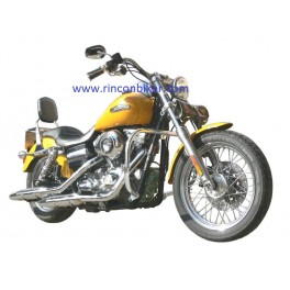 RESPALDO CON PARRILLA PARA DYNA SUPER GLIDE CUSTOM(2006-2012)