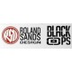 GUARDABARROS ROLAND SANDS 19"/21" BLACK OPS