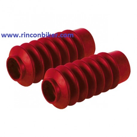 FUELLES PARA HORQUILLAS 39MM ROJOS