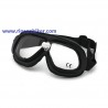 GAFAS CLASICAS BANDIT CON PIEL NEGRA Y LENTE TRASPARENTE