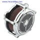 FILTRO DE AIRE CLARITY  CROMADO DE RSD PARA 93-13 BIG TWIN (MENOS 08-13 TOURING)