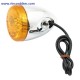 INTERMITENTE LED CON 3 FUNCIONES (PILOTO, FRENO INTERMITENCIA) CROMADO CRISTAL NARANJA, HOMOLOGADO