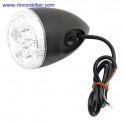 INTERMITENTE LED CON 3 FUNCIONES (PILOTO, FRENO INTERMITENCIA) NEGRO CRISTAL TRASPARENTE, HOMOLOGADO