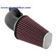 FILTRO DE AIRE EN NEGRO K&N AIRCHARGER 08-15 TOURING