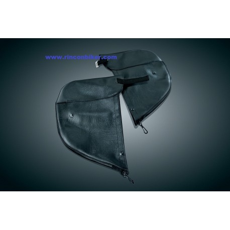 PROTECTORES DE PIEL DE DEFENSAS PARA EL FRIO DE KURYAKYN PARA FLST SOFTAIL DE 2000 A 2015