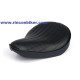 ASIENTO SOLO CUSTOM FITZZ TUCK´N ROLL NEGRO RIBETEADO VERTICAL