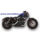 SILENCIOSOS FALCON NEGRO HOMOLOGADO PARA SPORTSTER A PARTIR DE 2014