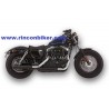 SILENCIOSOS FALCON NEGRO HOMOLOGADO PARA SPORTSTER A PARTIR DE 2014