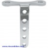 SOPORTE FARO AJUSTABLE CROMADO