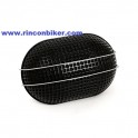 FILTRO BREATHER STYLE OVAL PARA TODOS LOS MODELOS HARLEY 88-16 XL, 90-16 BIG TWIN (MENOS SOFTAIL 2016 Y TOURING DE 2008 A 2016)