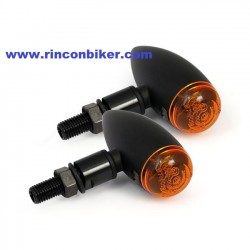 INTERMITENTE MICRO BULLET NEGRO HOMOLOGADO