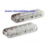 INTERMITENTES SHORTY LED HOMOLOGADOS CON LENTE TRASPARENTE. PAR.