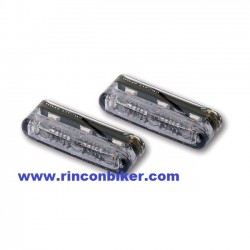 INTERMITENTES SHORTY II CON LED SMD HOMOLOGADOS CON LENTE AHUMADA. PAR.