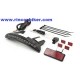 PILOTO LED AHUMADO PARA SPORTSTER DE 2004 A 2013 XL883N, XL1200N, XL1200X, XL1200V