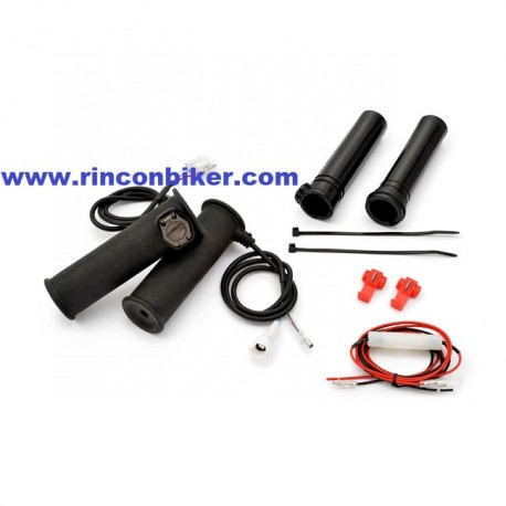 KIT PUÑOS CALEFACTABLES 3 NIVELES PARA MANILLARES DE 25.4MM (1")